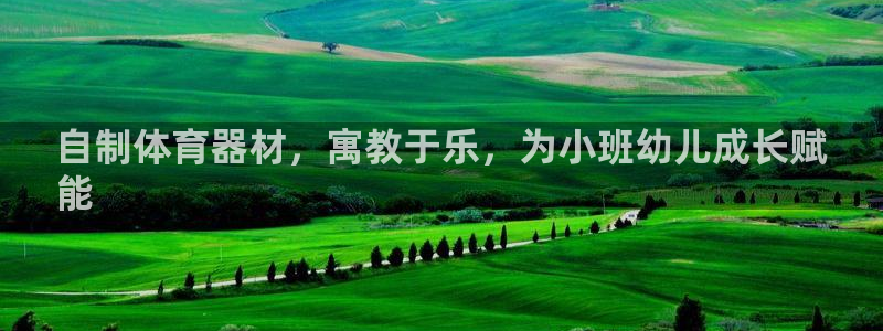 耀世登场下一句：自制体育器材，寓教于乐，为小班幼儿成