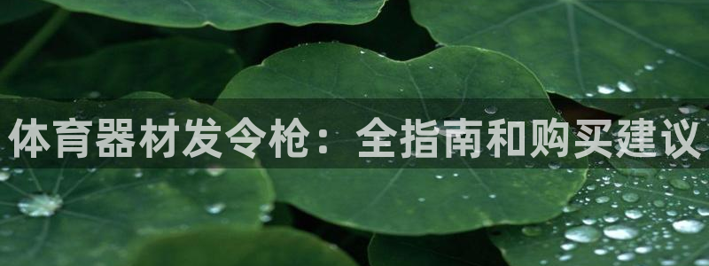 耀世天下的近义词是什么：体育器材发令枪：全指南和购买