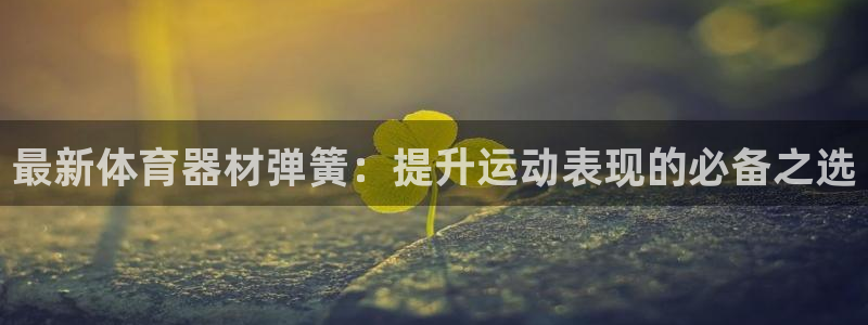 耀世娱乐老板是哪里人：最新体育器材弹簧：提升运动表现