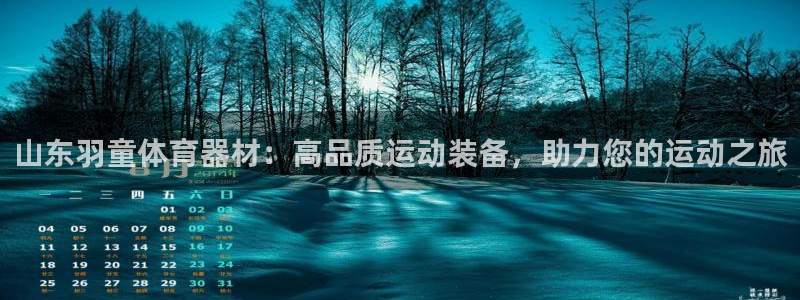 耀世登场之类的广告词：山东羽童体育器材：高品质运动装