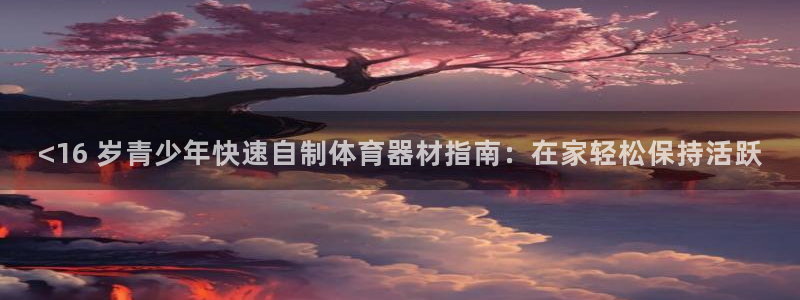 耀世娱乐官方网站：<16 岁青少年快速自制体育器材指
