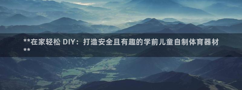 耀世集团王总简介：**在家轻松 DIY：打造安全且有