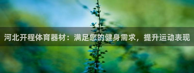 耀世平台注册链接怎么弄：河北开程体育器材：满足您的健