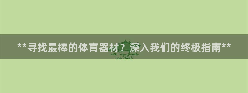 耀世国际平台正规吗安全吗：**寻找最棒的体育器材？深