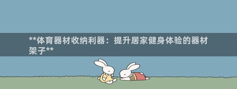 耀世天下的是什么意思：**体育器材收纳利器：提升居家