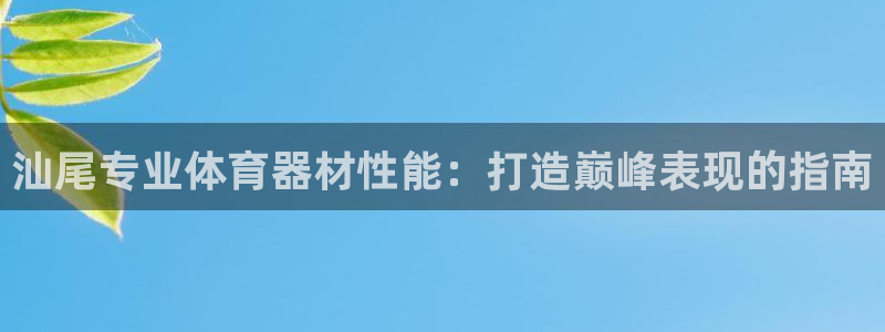 耀世娱乐怎么注册不了：汕尾专业体育器材性能：打造巅峰