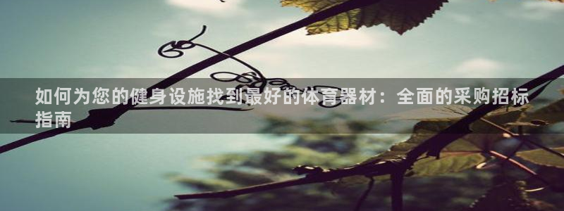 耀世娱乐下载最新版本安装包：如何为您的健身设施找到最