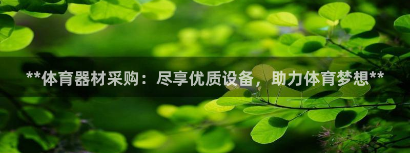 耀世娱乐价 411O31 耀世：**体育器材采购：尽