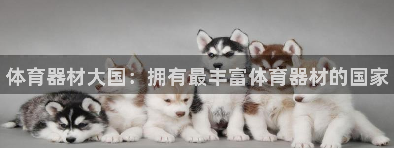 耀世平台最新注册地址是哪里：体育器材大国：拥有最丰富