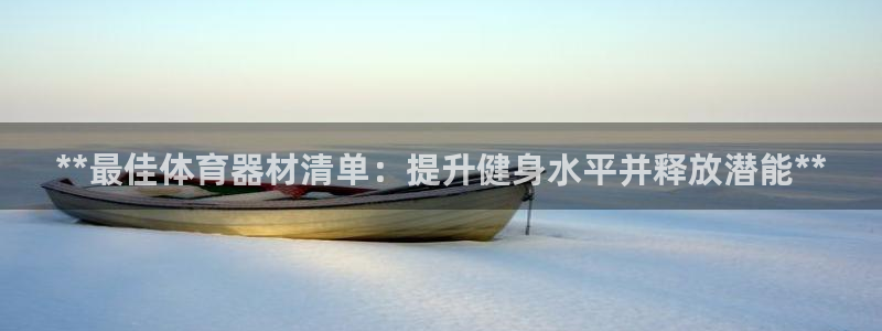 耀世意思：**最佳体育器材清单：提升健身水平并释放潜