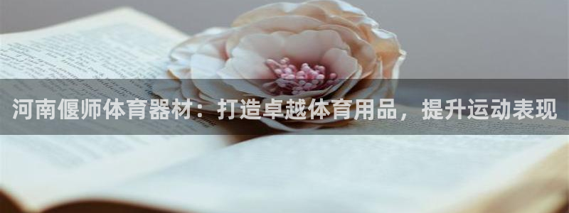 耀世娱乐注册：河南偃师体育器材：打造卓越体育用品，提